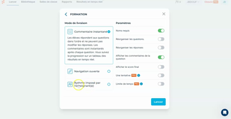 Socrative et partage d'accès