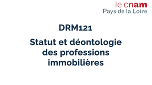 Présentation DRM121
