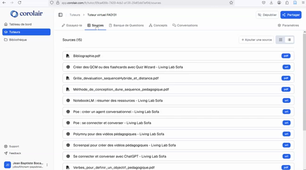 Explication du fonctionnement du tuteur virtuel de la FAD131