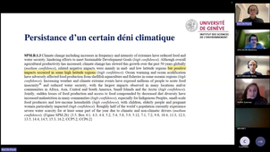 TED001 - Séance 10 - Le GIEC : Un exemple d’interface et d’interactions entre science et politique. De l’international au national. (1h49)