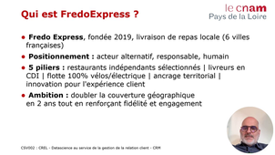 CSV002 - Séance 8 : Le cas FredoExpress