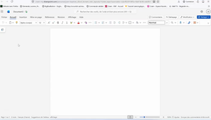 Comment créer un document word collaboratif en ligne